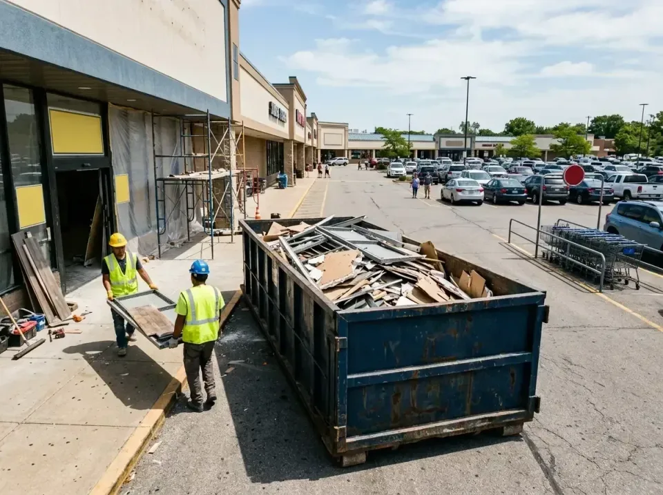 retail-store-renovation-debris-003 — frequently asked questions, Roll-off Dumpster Rentals in Middleton, ID